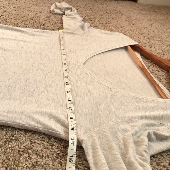 Max studio | grey and cream heathered top - Picture 9 of 10